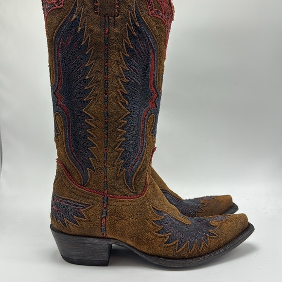 Old Gringo Women's Eagle Western Boot Snip Toe size 7 - Picture 6 of 8
